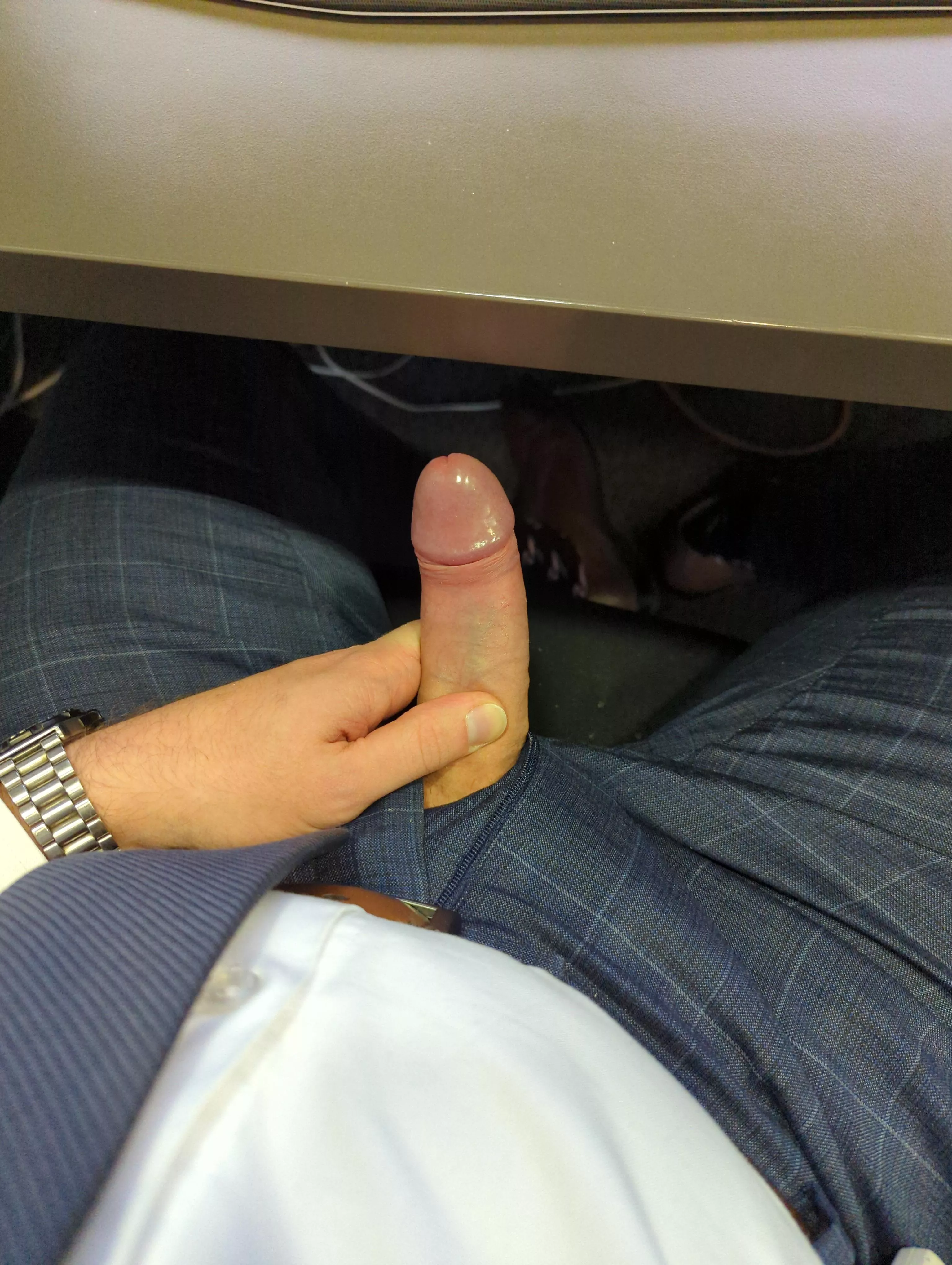 can't keep it in [m]y pants at work