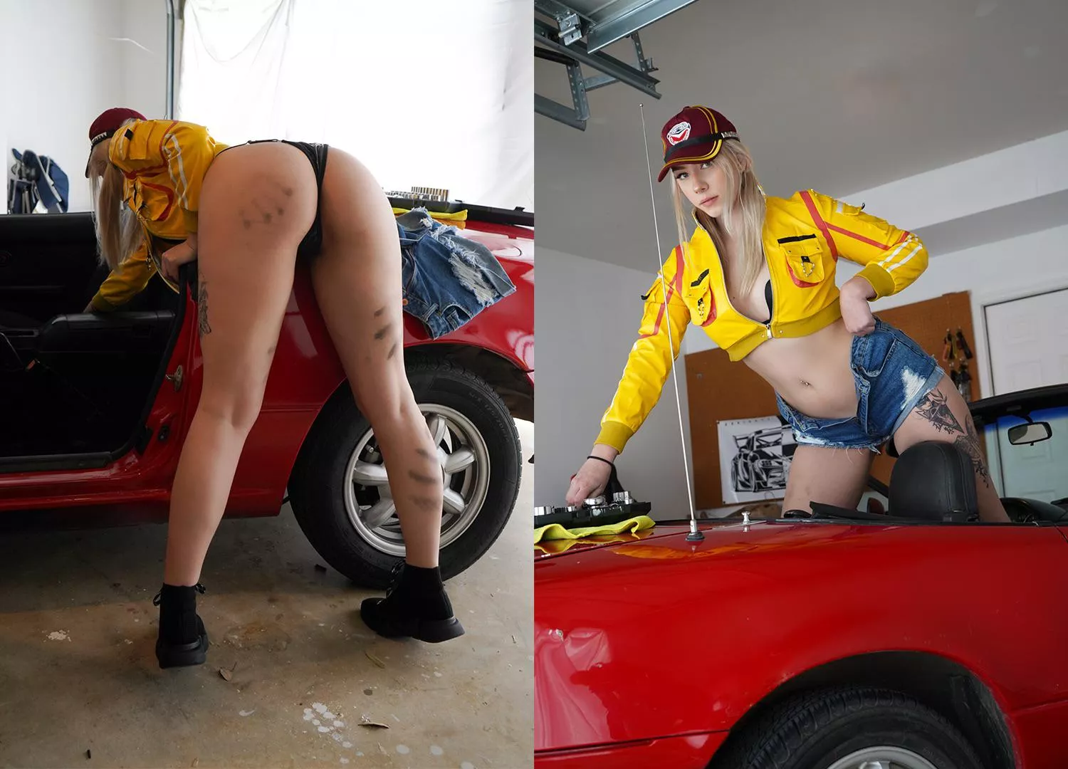 Car troubles huh? Cindy Aurum by LittlesLewds