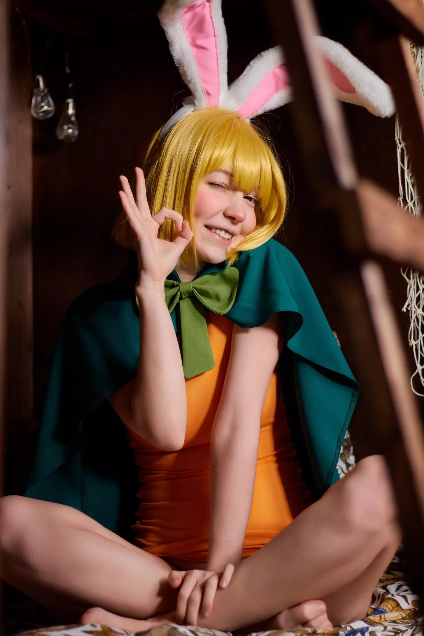 Carrot cosplay by Murrning_Glow