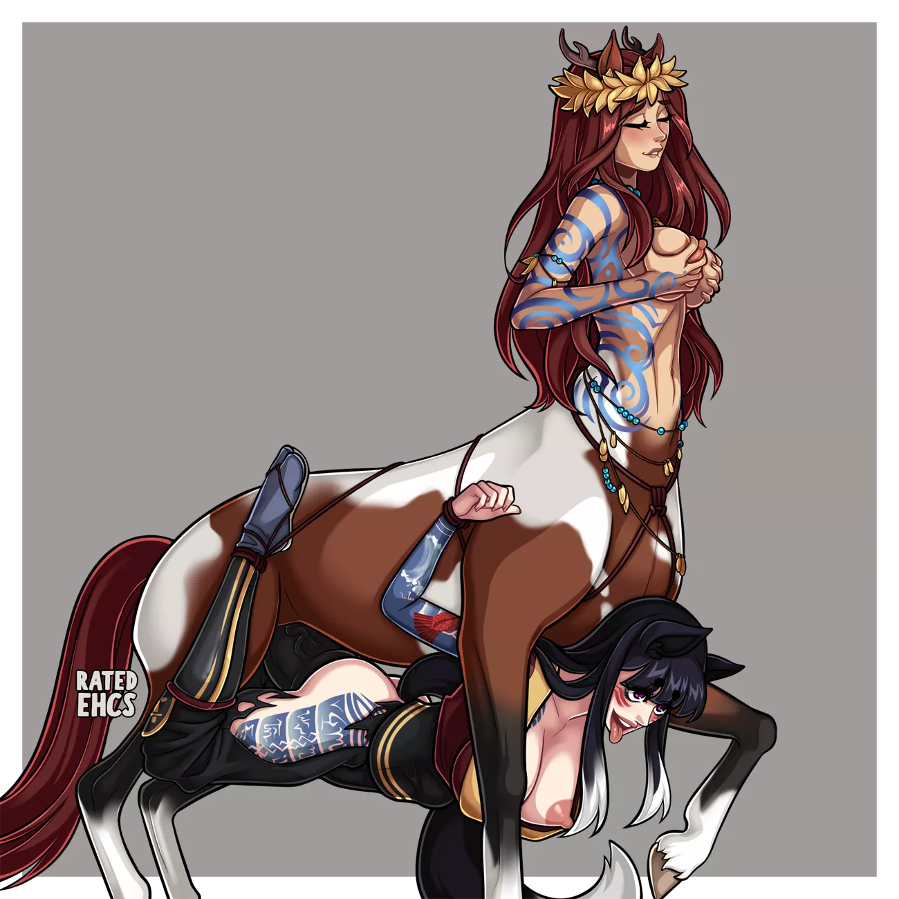 Centaur Belly Riding (ratedehcs)