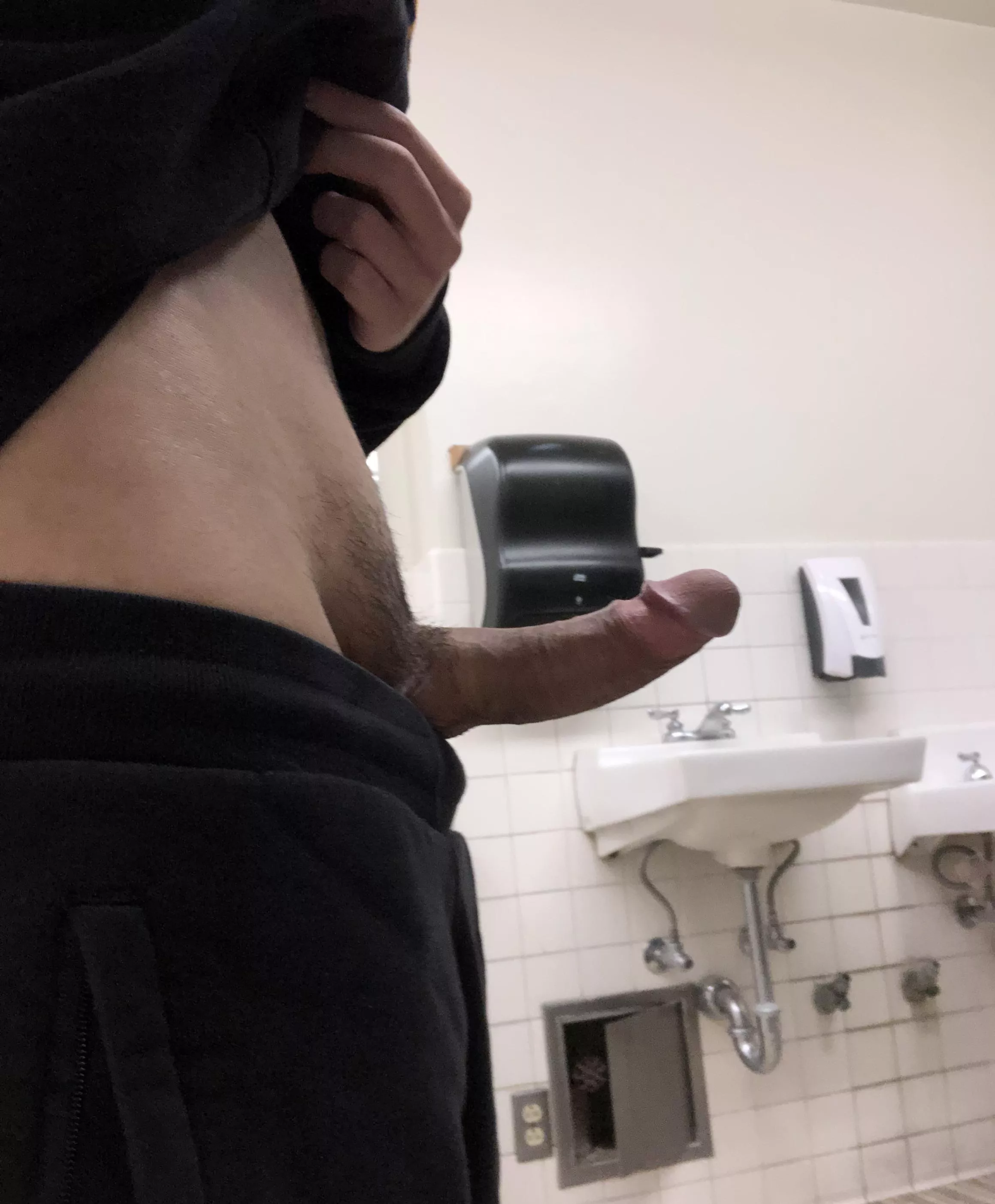 Chinese dick in the restroom