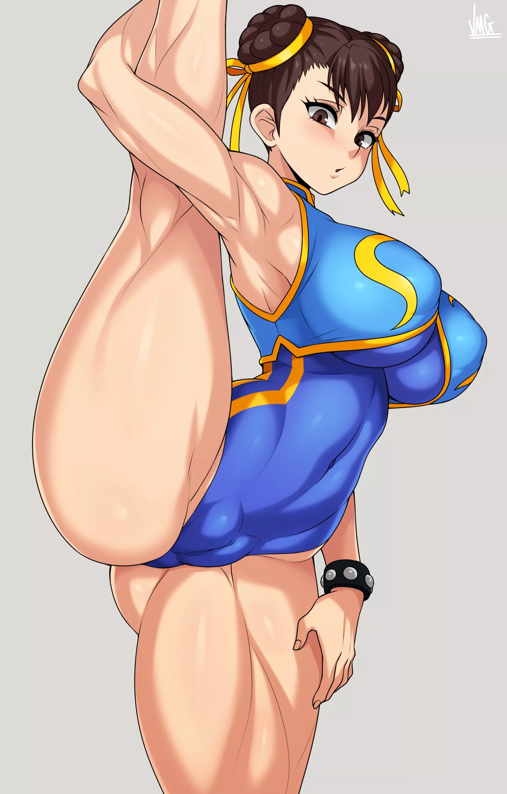 Chun-Li Leotard Leg Lift (JMG) [Street Fighter]