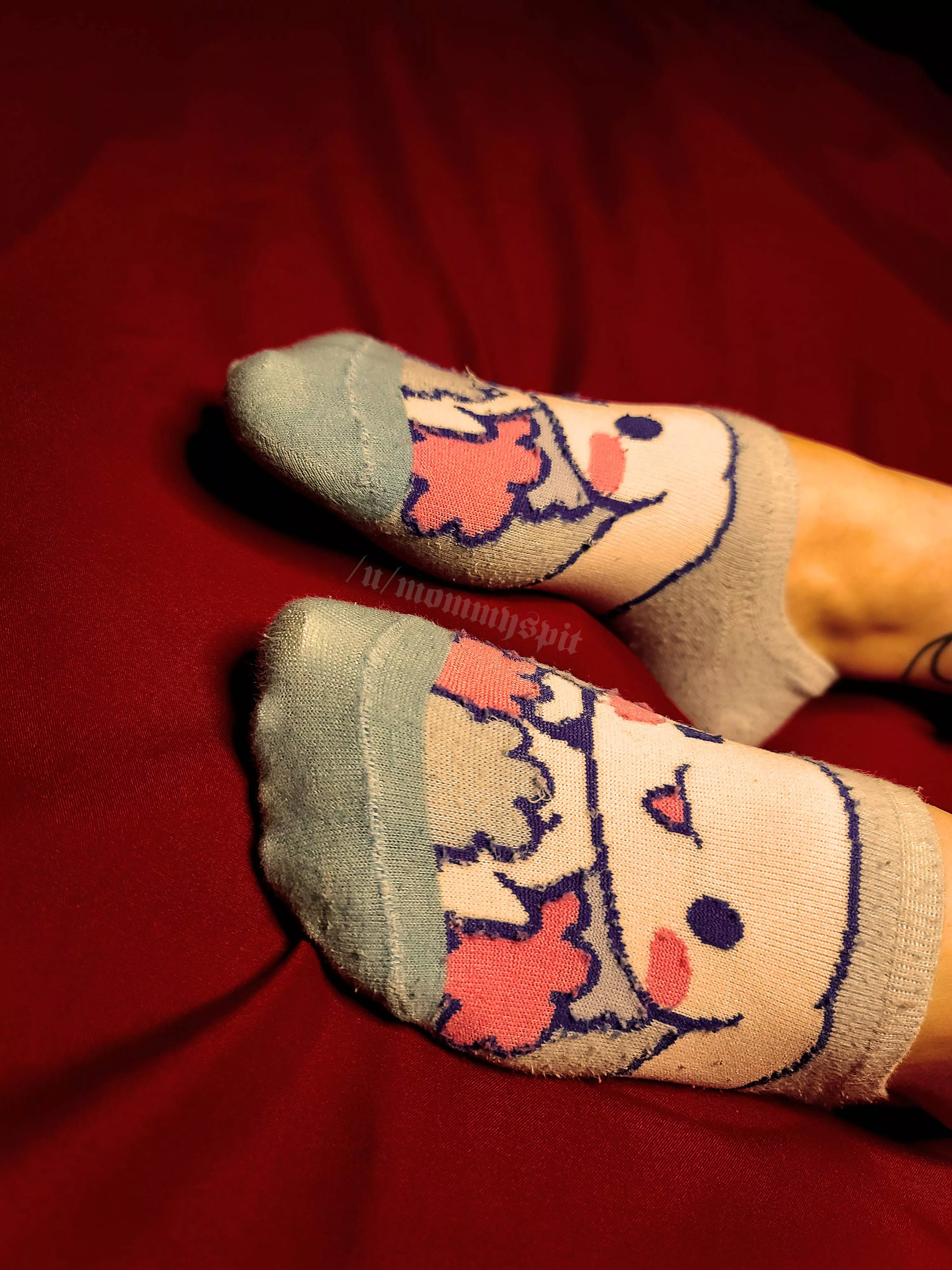 Cinnamoroll helps keep my toesies warm