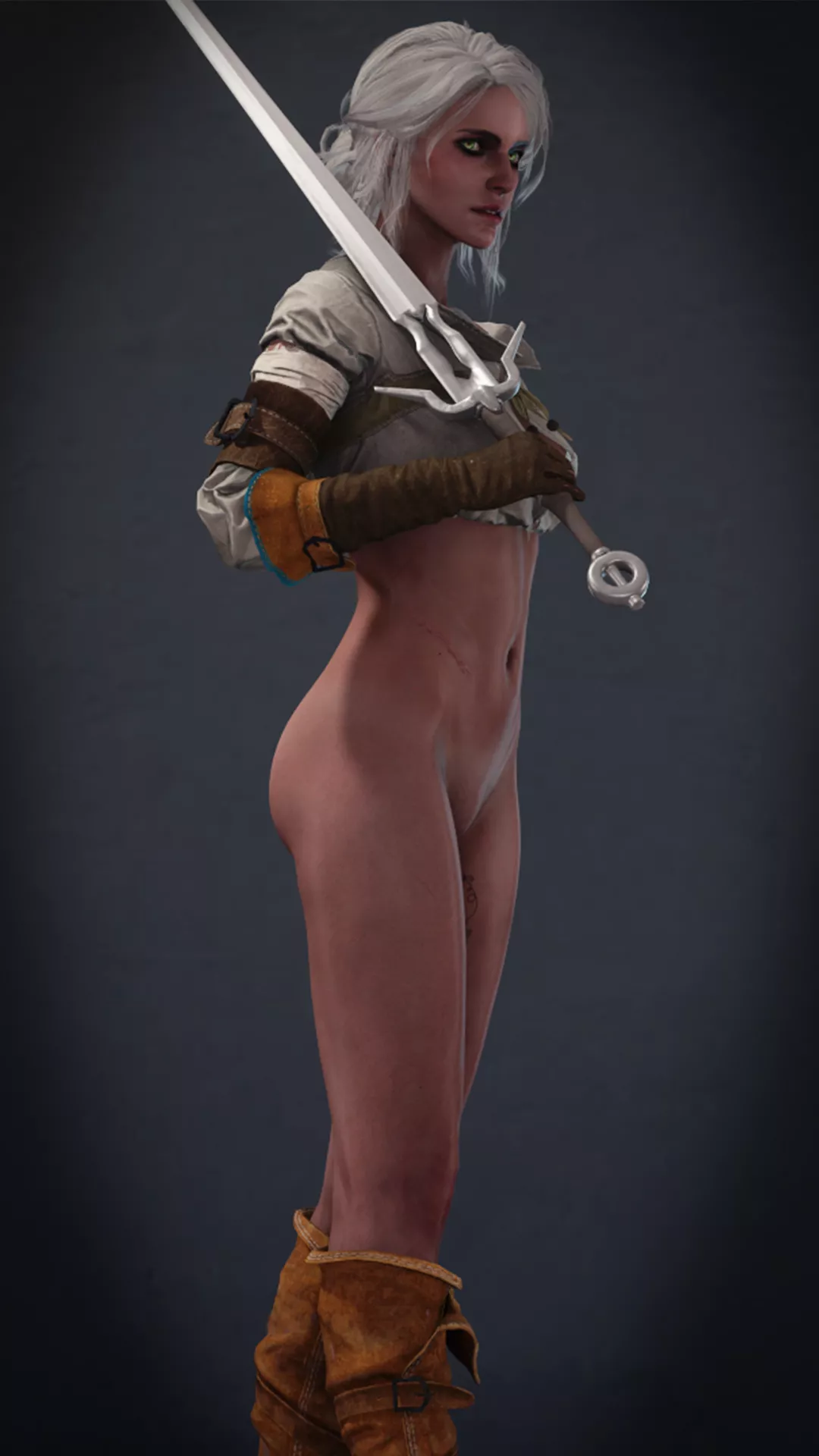 Ciri with no pants (weebstank)