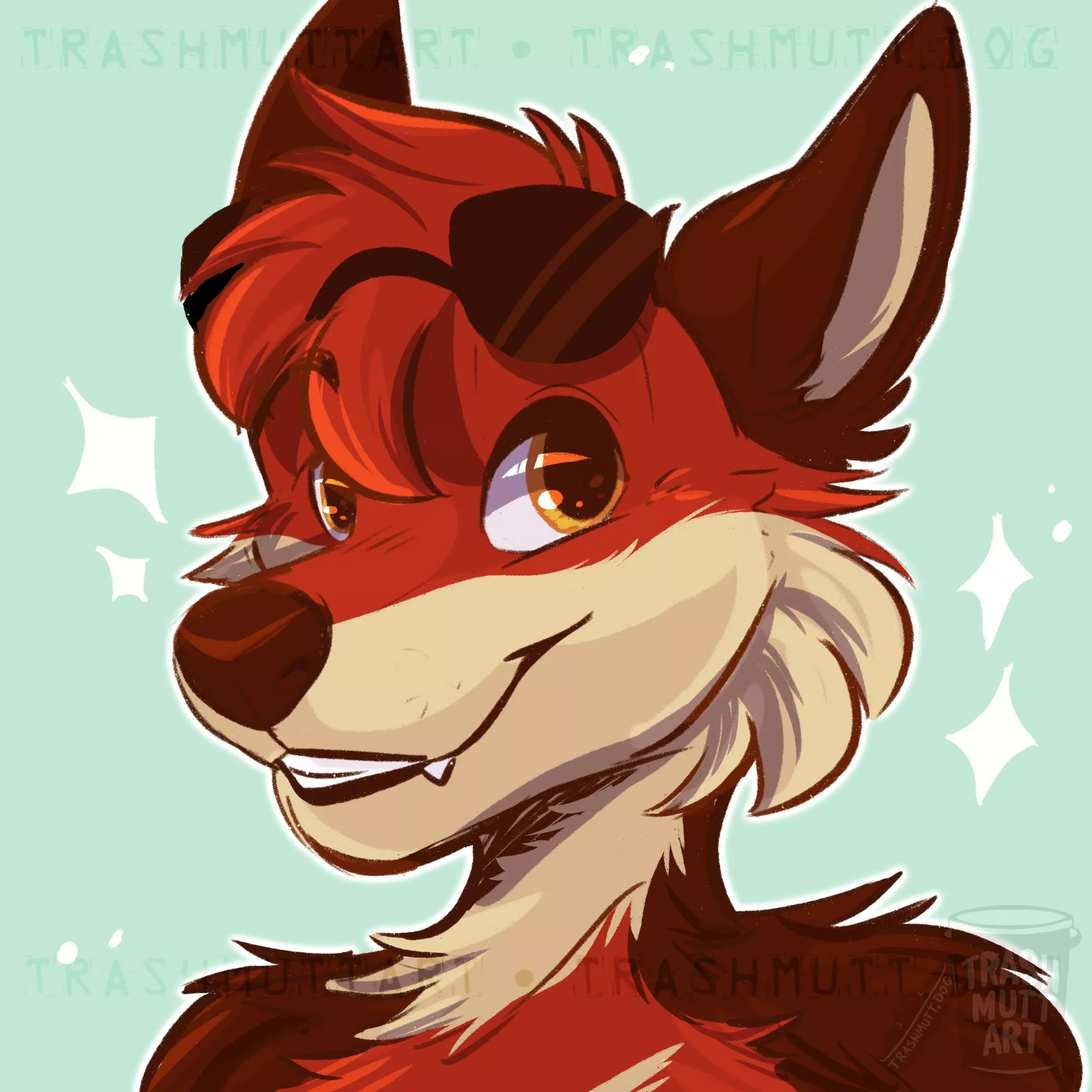 Citrus Fox 🍊 (art by me - TrashmuttArt on Twitter)