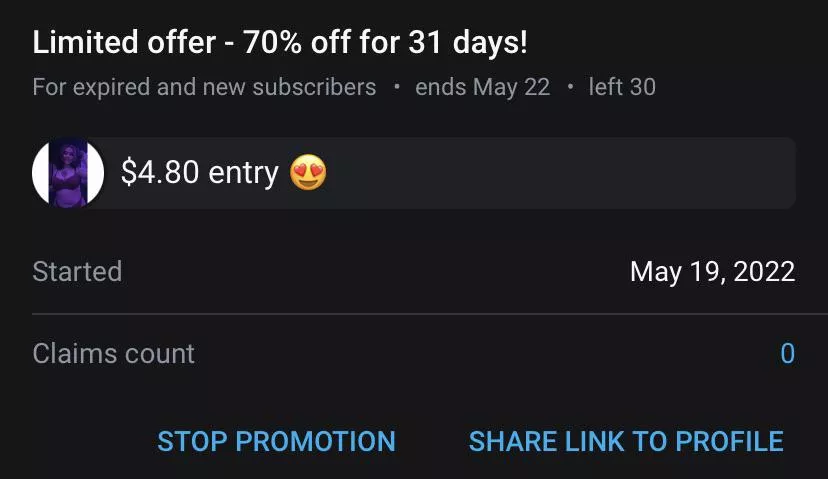 Claim this deal on my explicit OF..💦