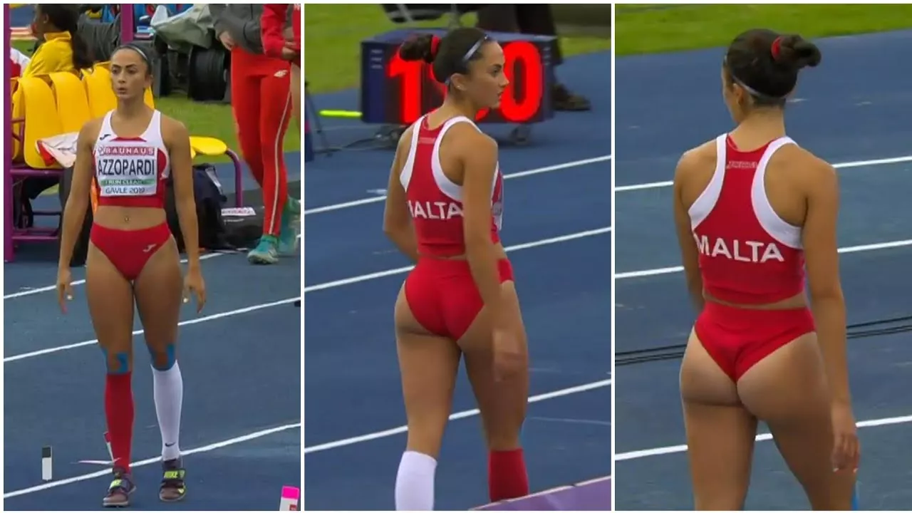 Claire Azzopatdi - Triple Jump Champ from Malta