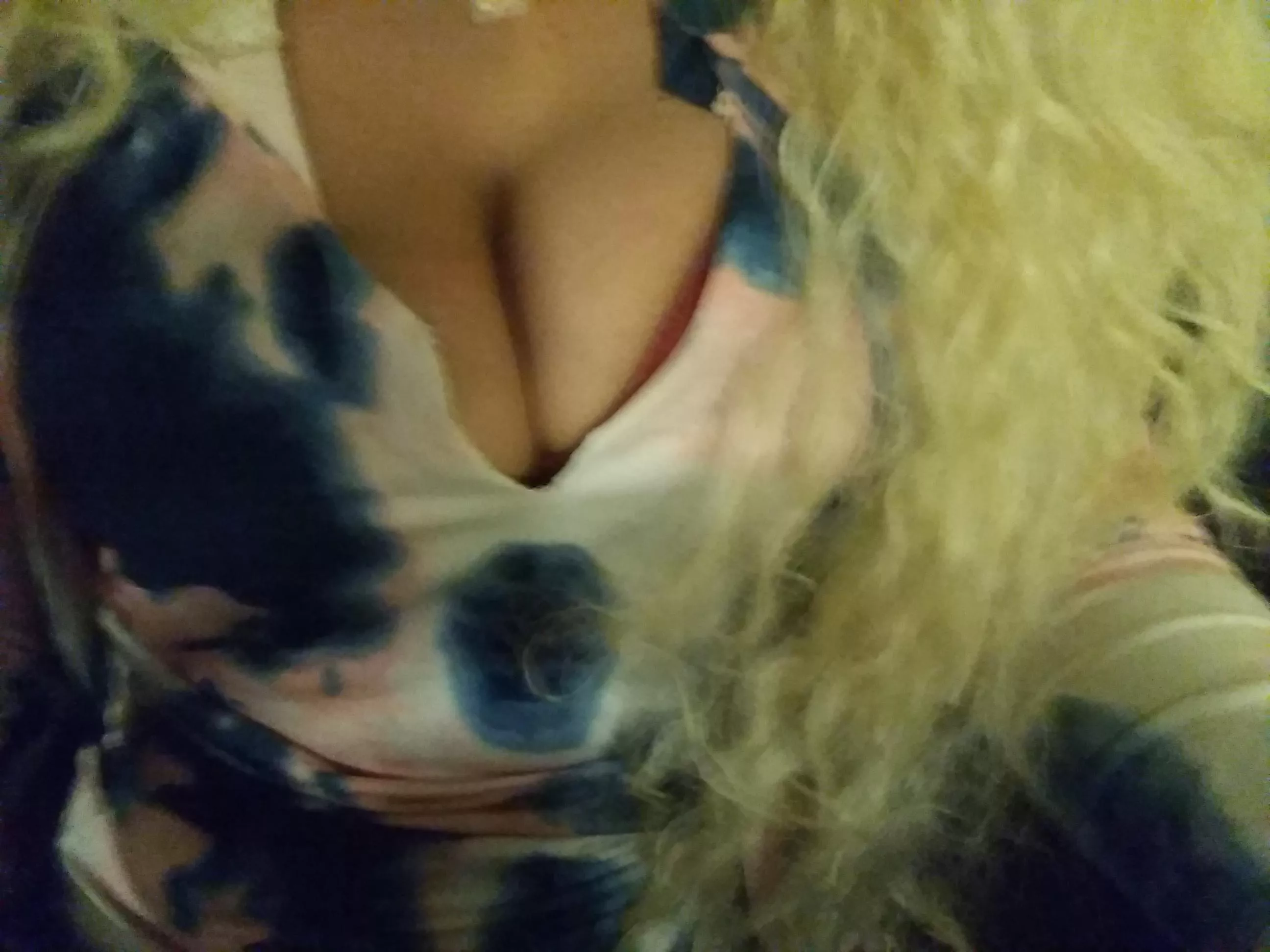 Cleavage is a must have at all times