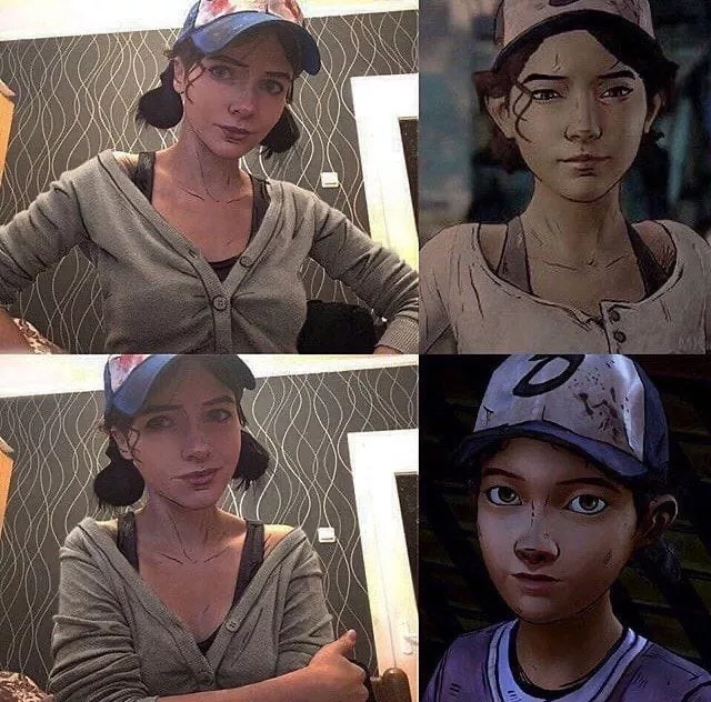 Clementine from Walking Dead cosplay by Evenink