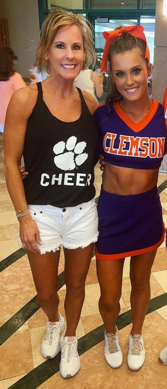 Clemson Cheerleader & Mom