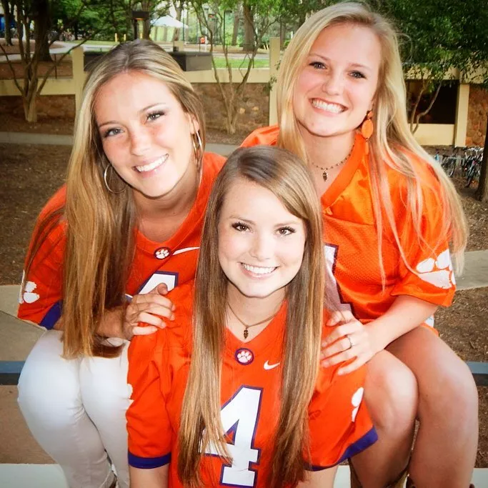 Clemson Girls (L-R)