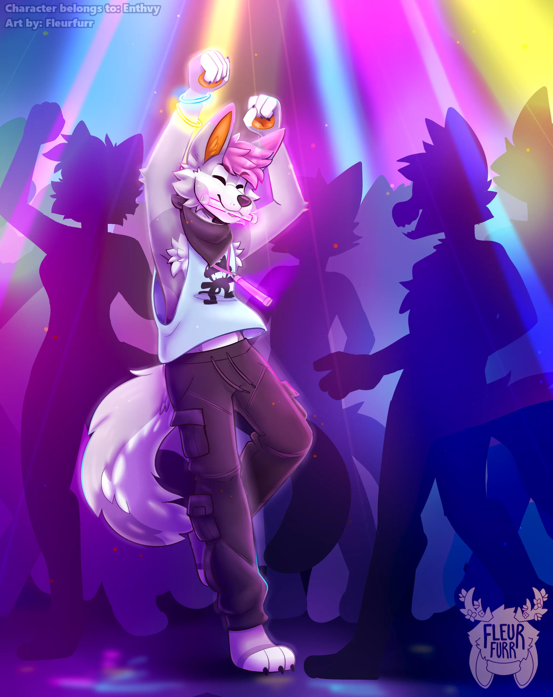 Clubbin (Art by me: Fleurfurr on Twitter)