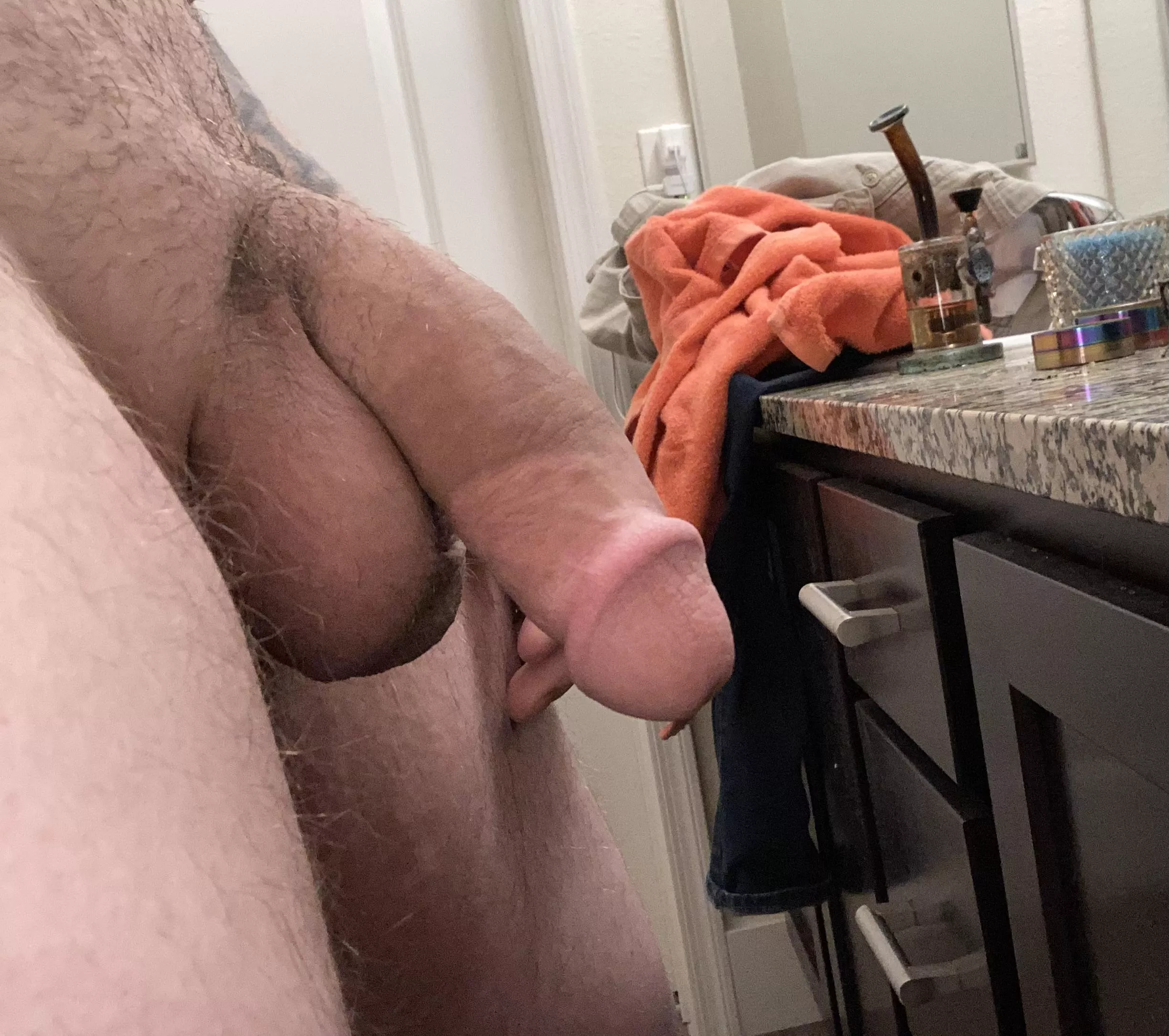 Cock n ball selfie