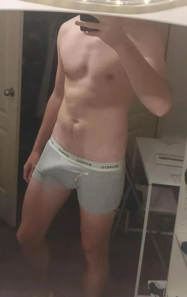 Come and grind up against my bulge...