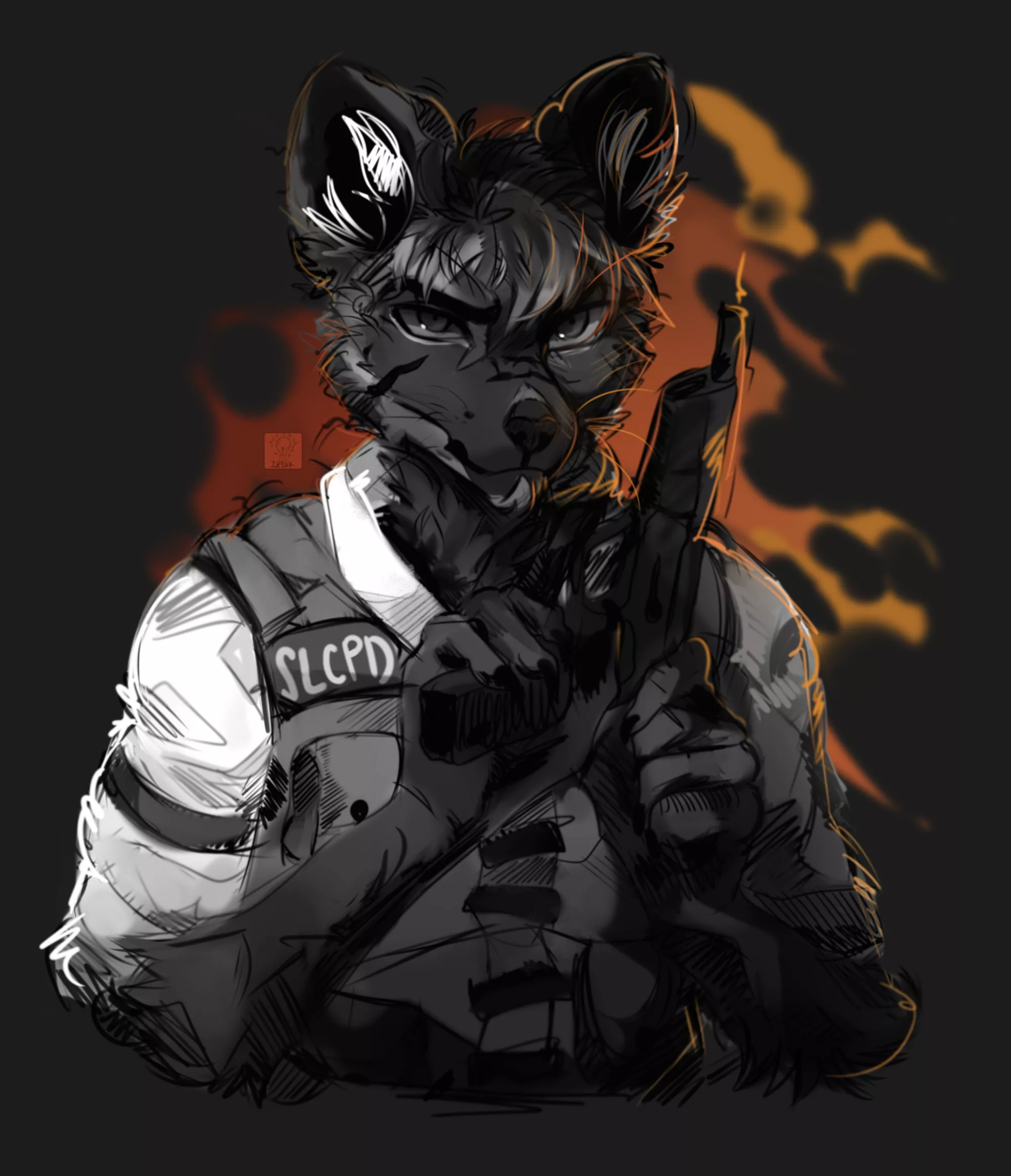 commission! fallout new vegas inspired (art by me)