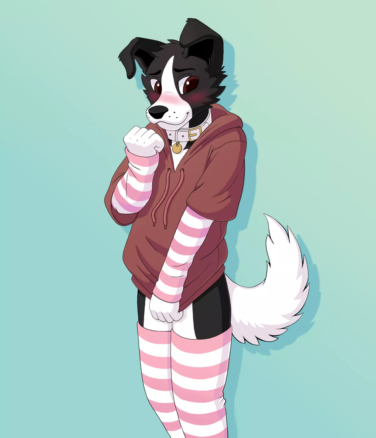 Commission for SilverTheWildDog (art by me)