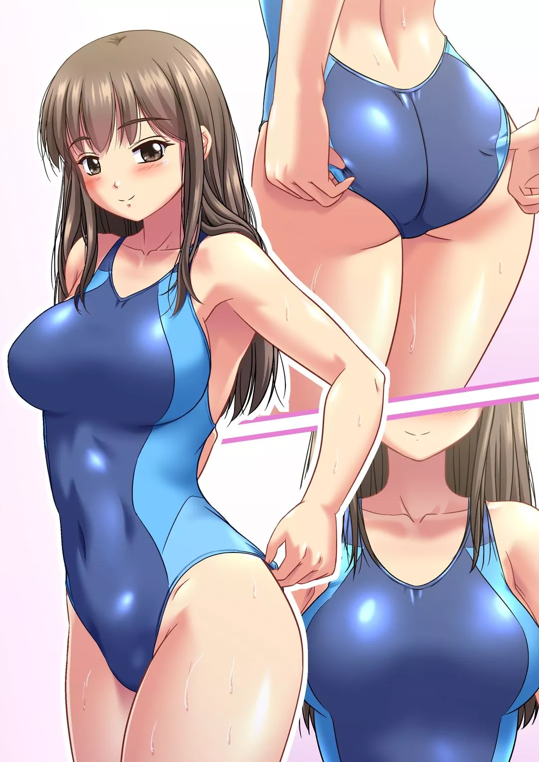 Competition Swimsuit Adjustment (Jiyuuyuu ) [Original]