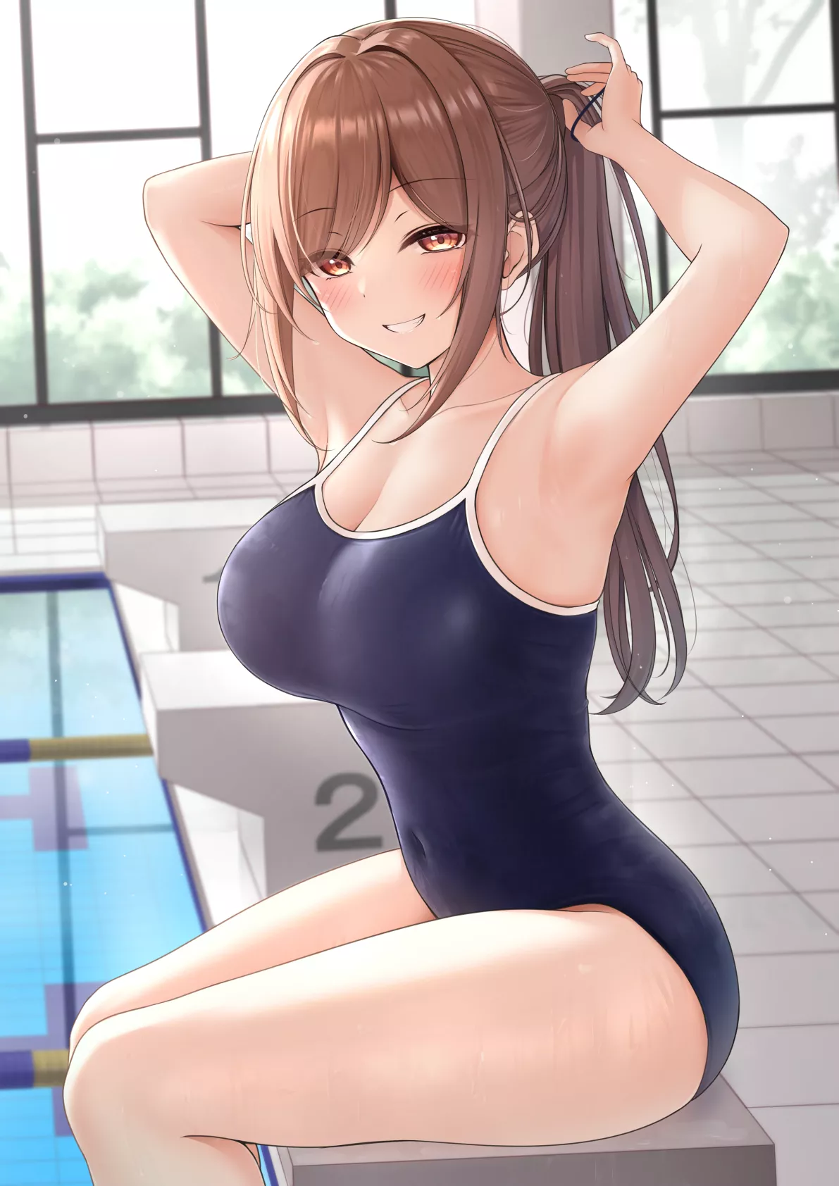 Competitive Swimsuit [Artist's Original]