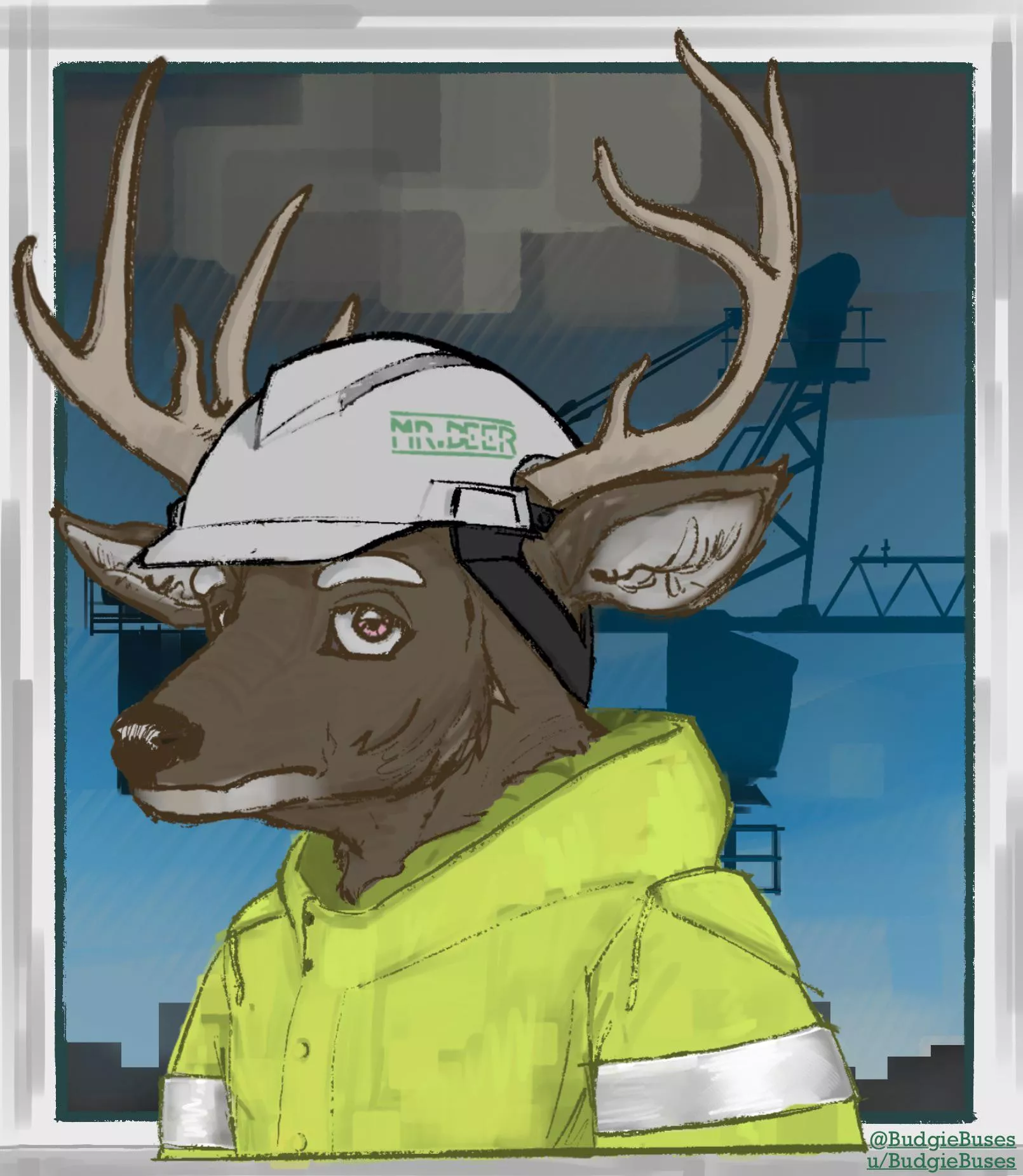 Construction deer (By me)