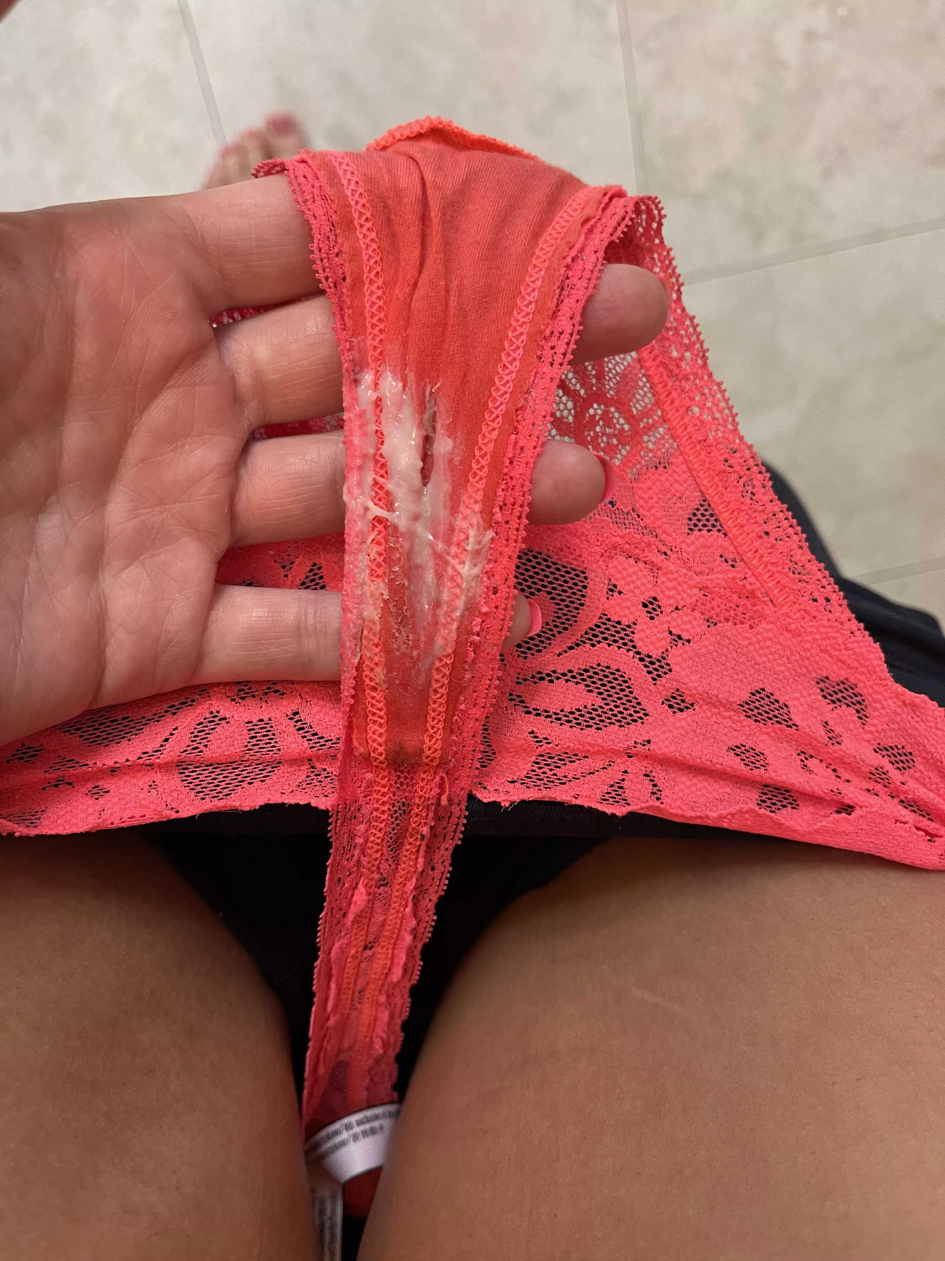 Creamy panties for you ðŸ¥°