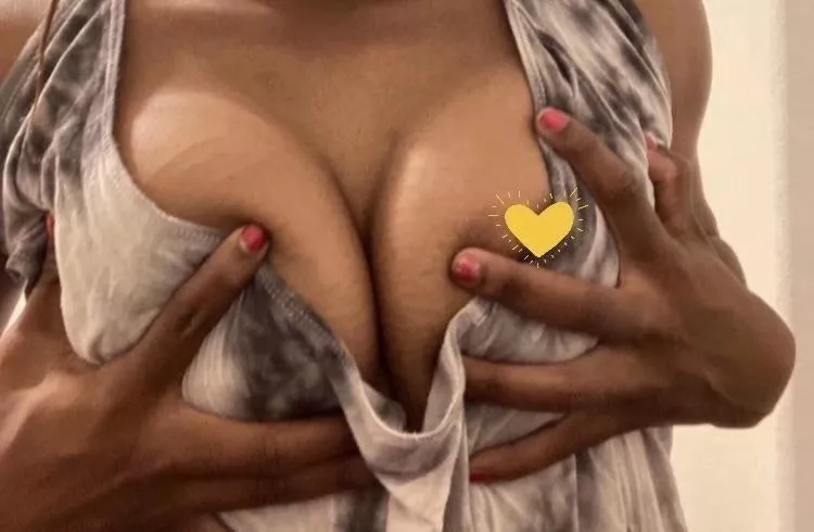 Cum all over my tits