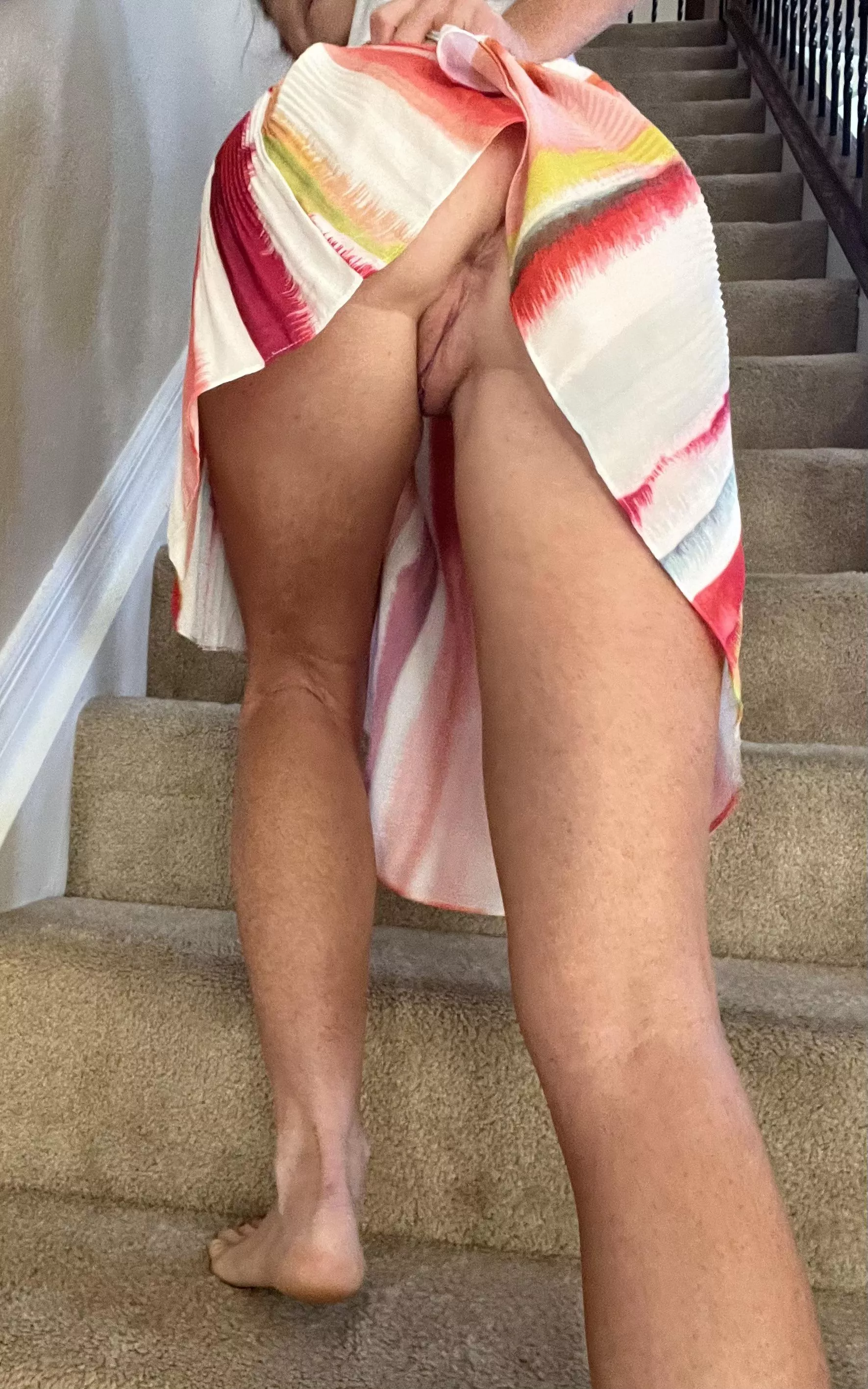 Cum follow me up the stairs ;)