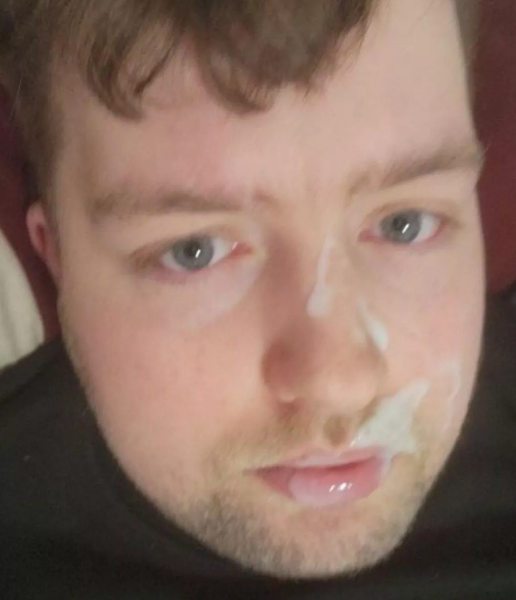 Cum on his face!