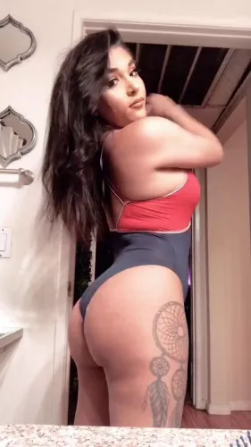 Curvy ass