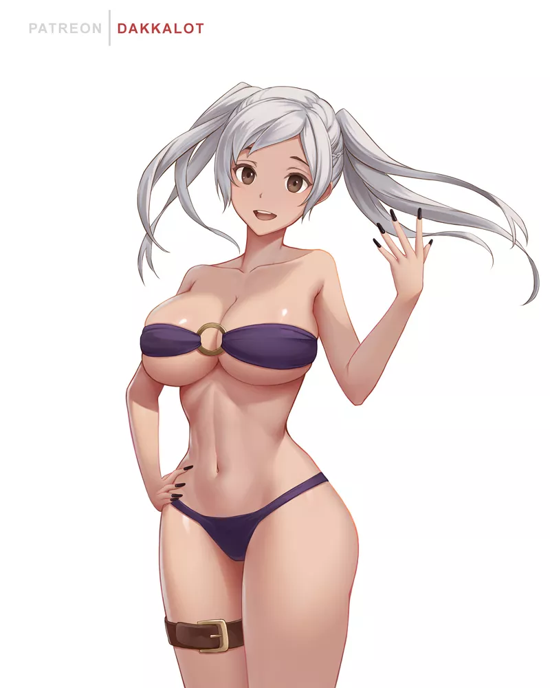 Curvy F!Rboin in a bikini (Dakkalot)