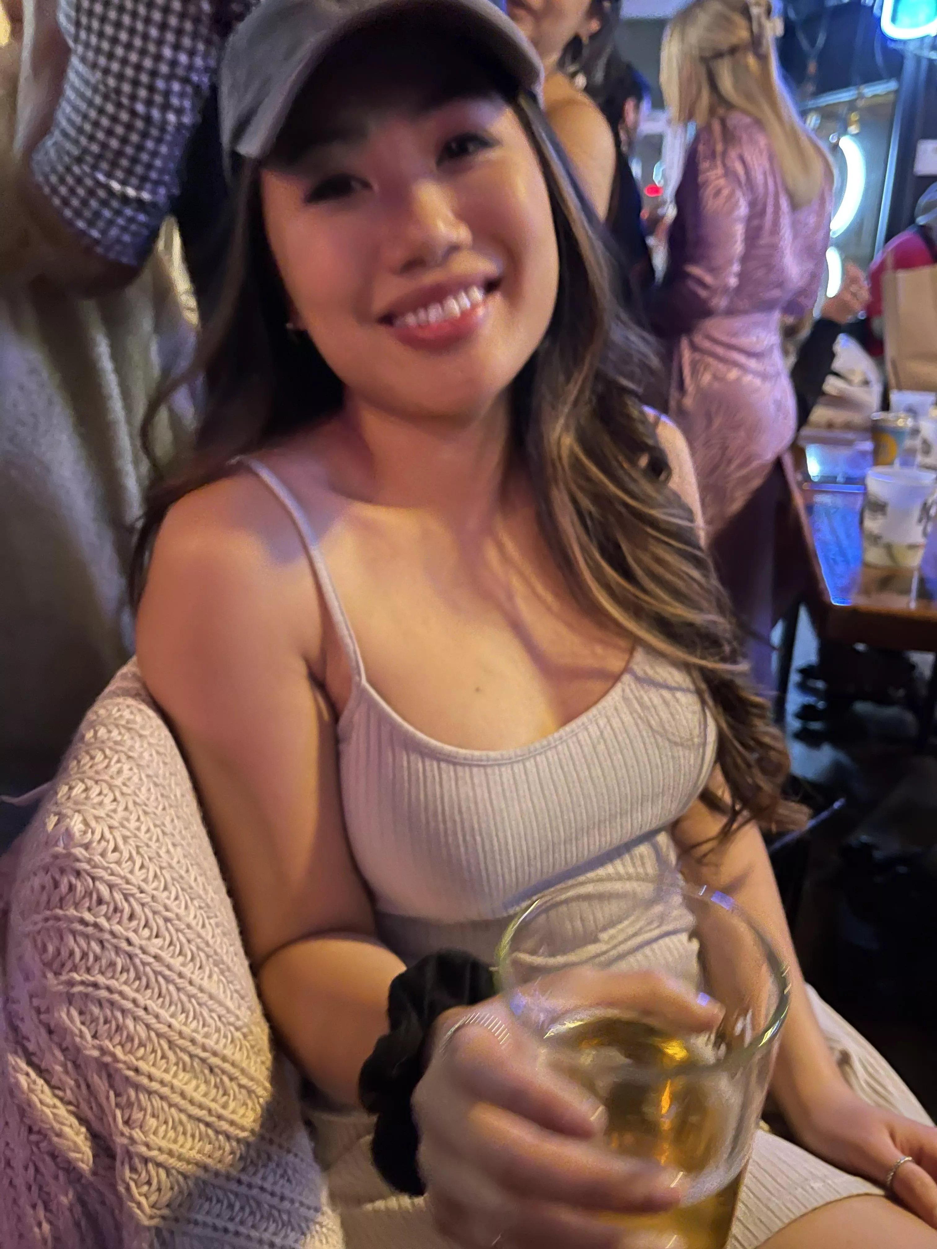 Cute and busty