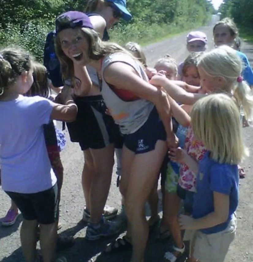 cute camp counselor wedgie