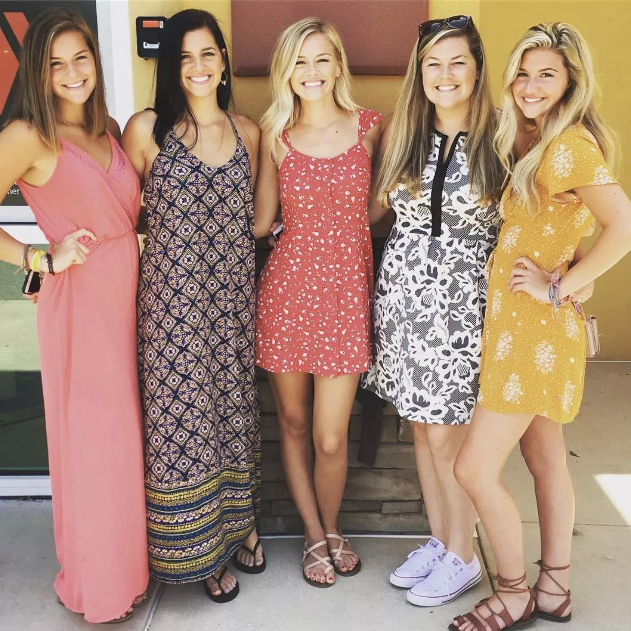 Cute Ladies in Dresses