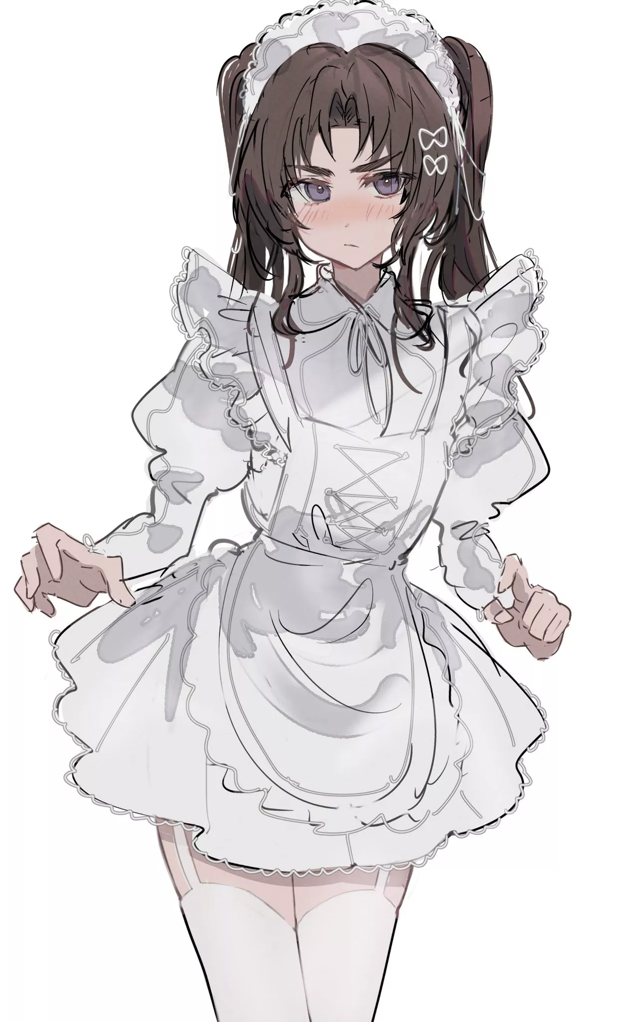 cute maid outfit