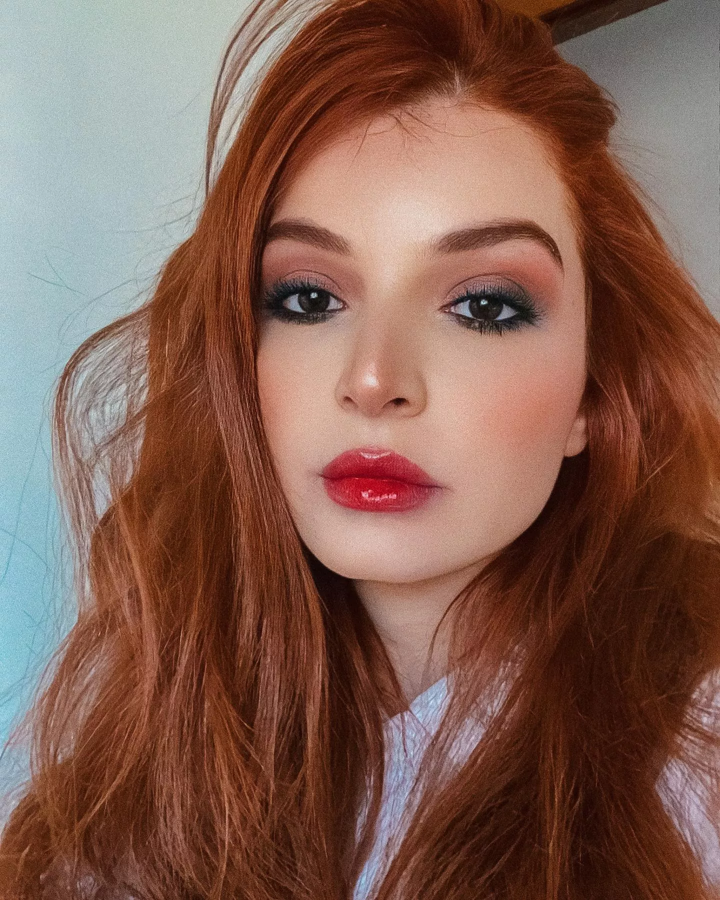 Cute Redhead All Made Up