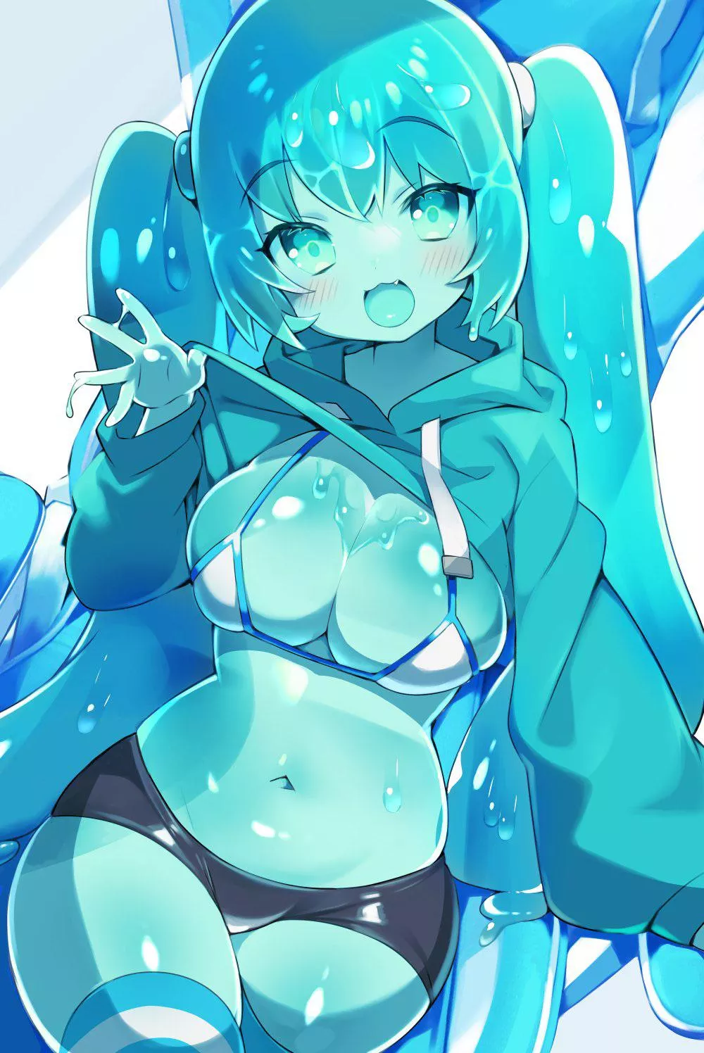 Cute slime girl (by unknown)