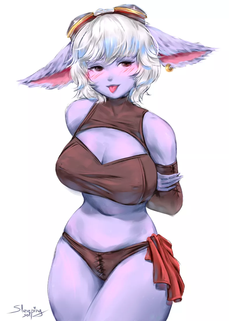 Cute Tristana (SleepingSol)