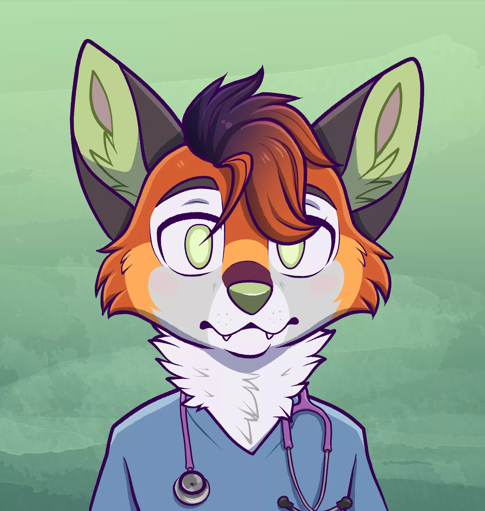 Cutie Icon for Dr. Huxley Happygrowl (by @savajbunny)