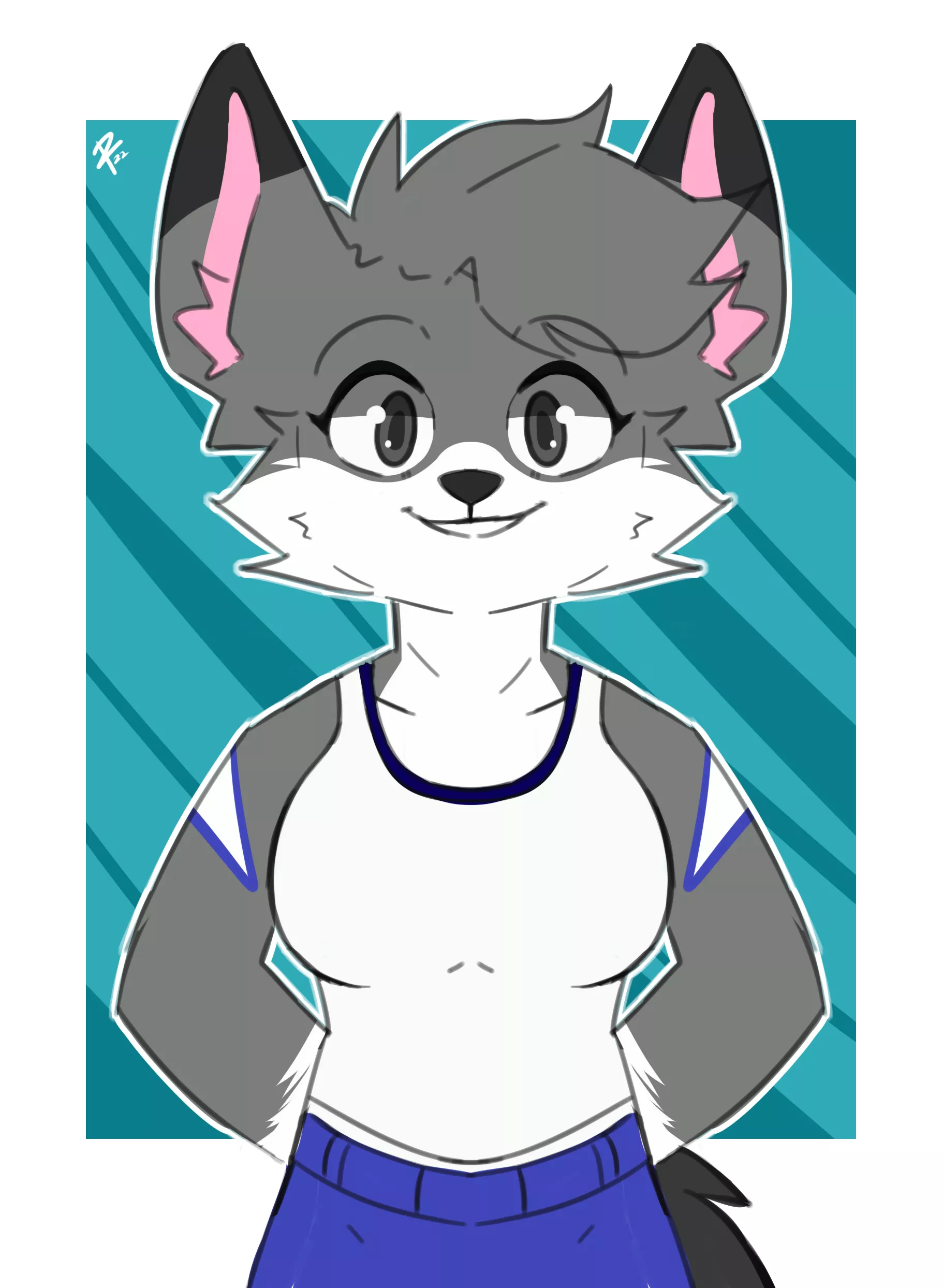 Cyan Commission (Art By Me @Jax_Collie)