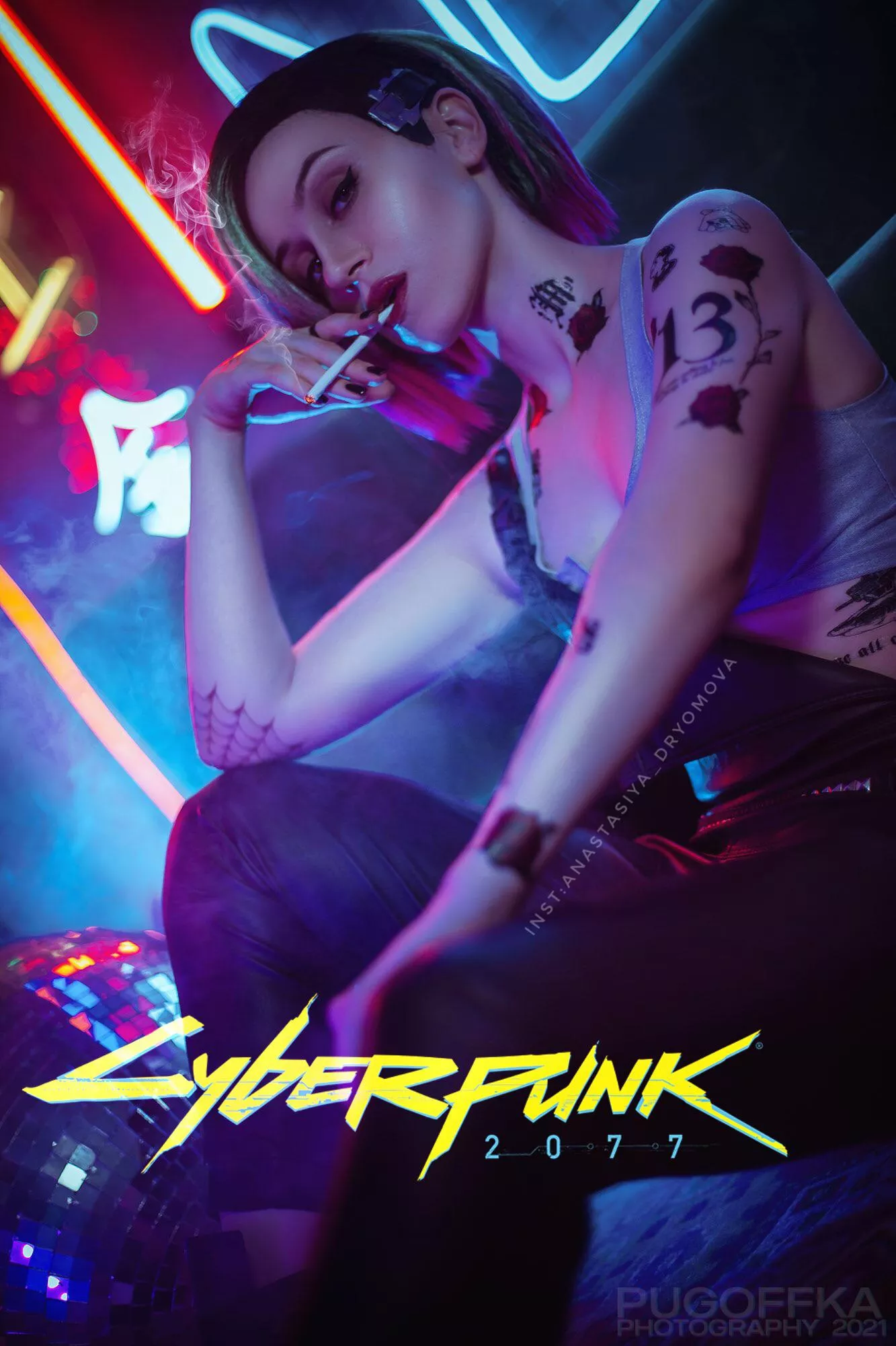 Cyberpunk 2077 Judy Alvarez cosplay by me(Dryoma), photo by pugoffka