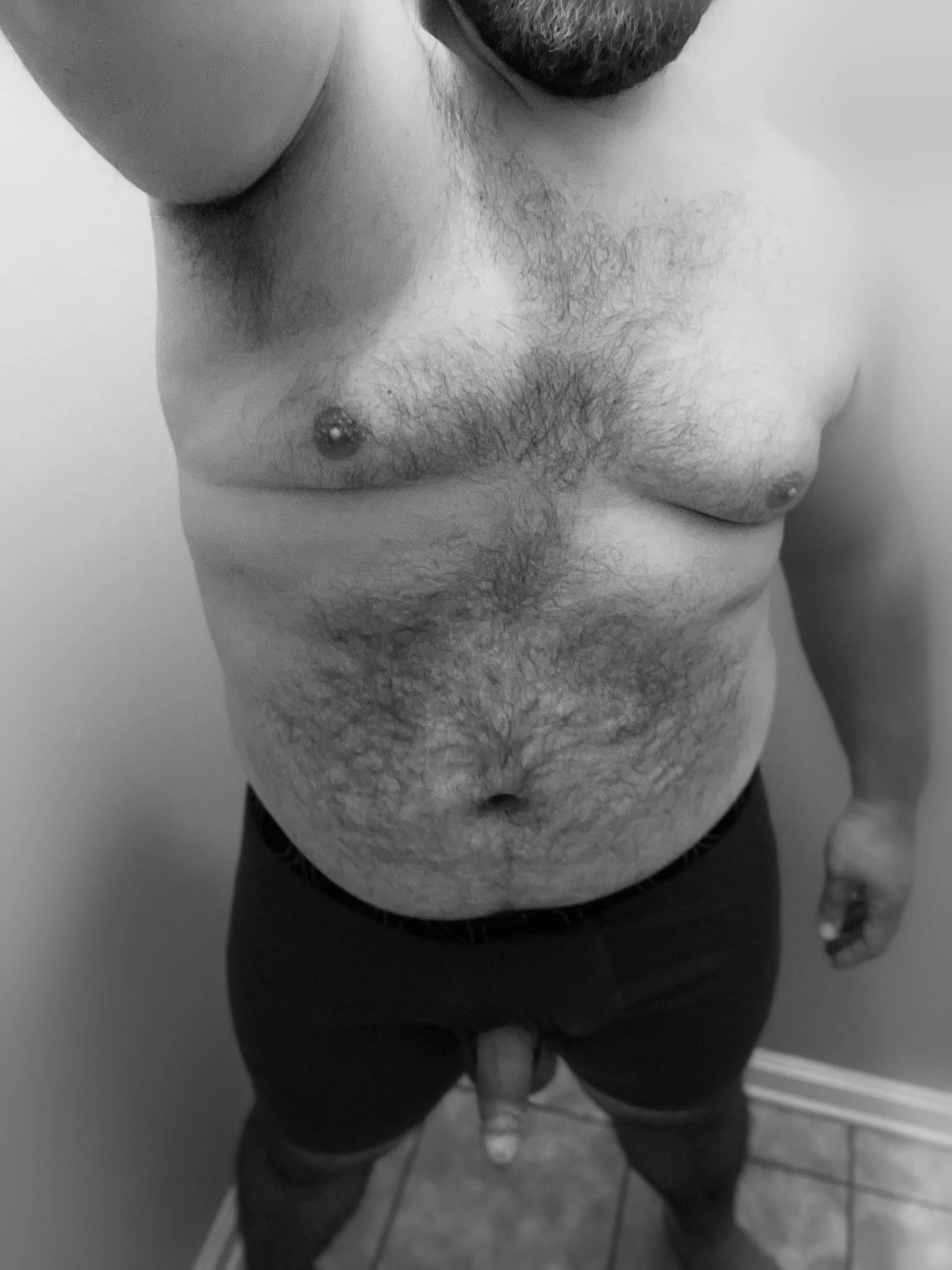 Dad bod, beard, and boner, anyone?