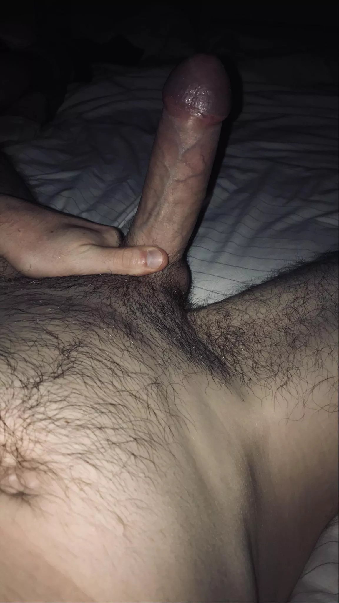 Dad[36] Thank you for all the messages 🤗 Does anyone want to spit on daddy’s cock? 😈