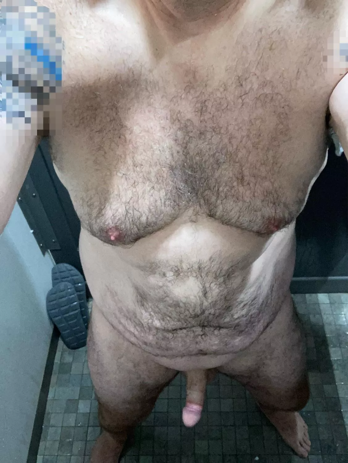 Daddy in the shower (52)