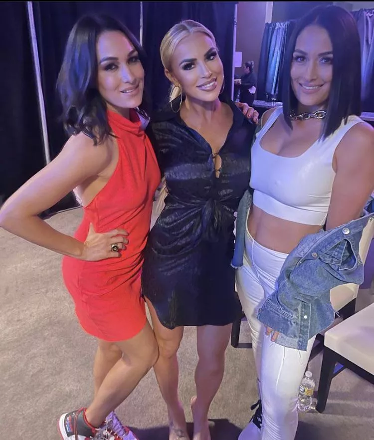 Dana with Brie and Nippi Bella