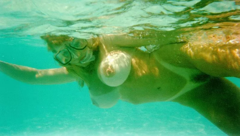 Danni Ashe Snorkeling