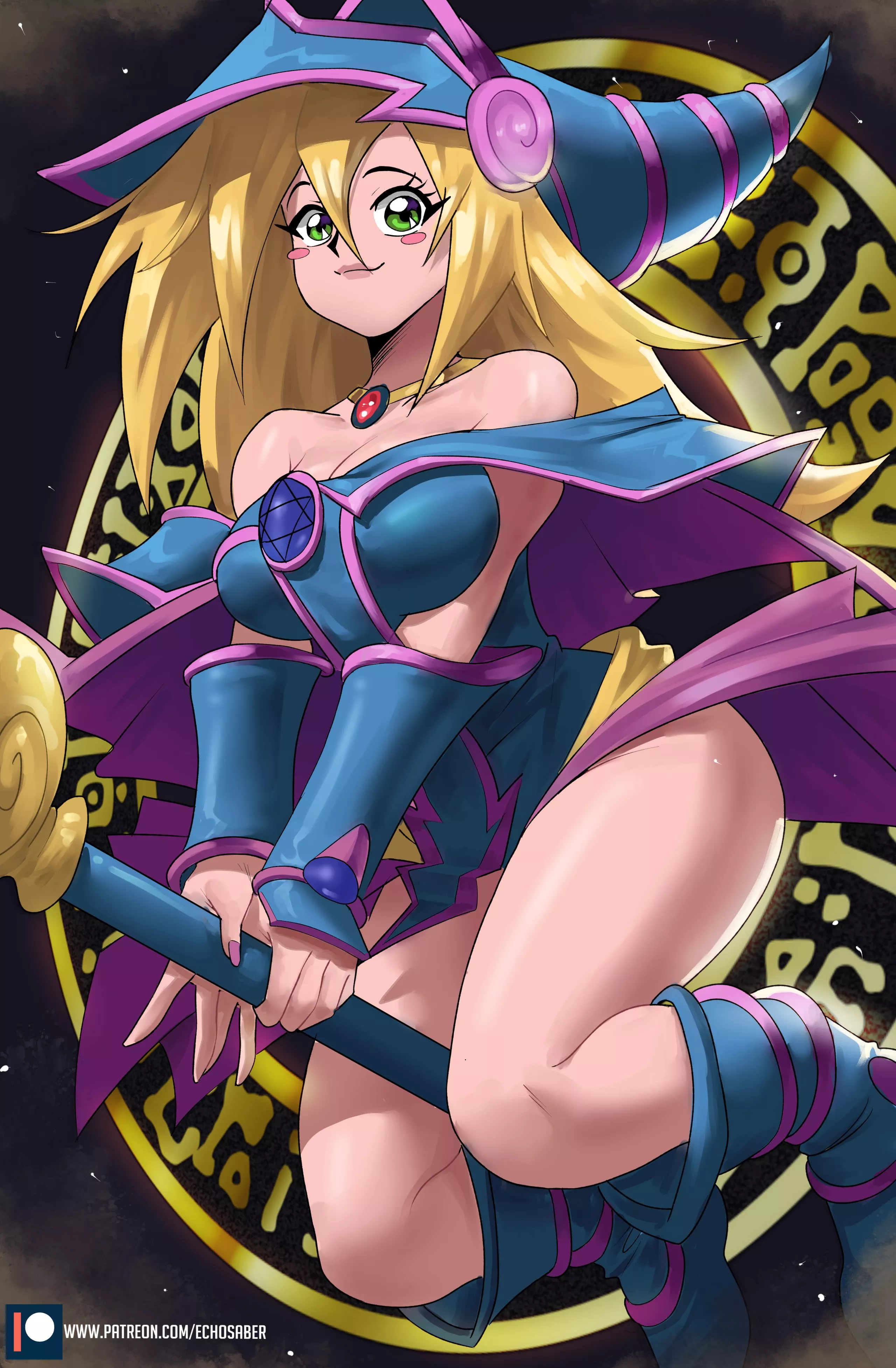 Dark Magician Girl (Echo Saber) [Yu-Gi-Oh!]