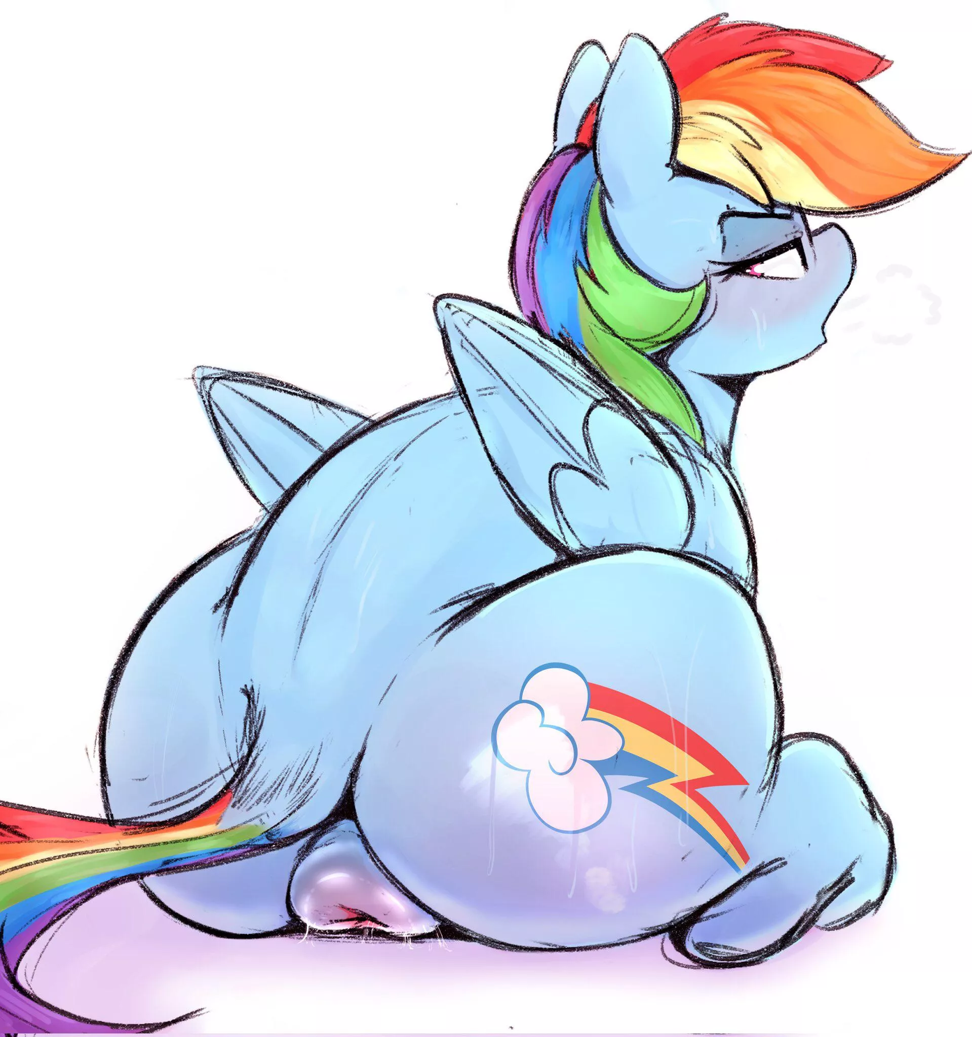 Dash on Break (artist:nozukz)