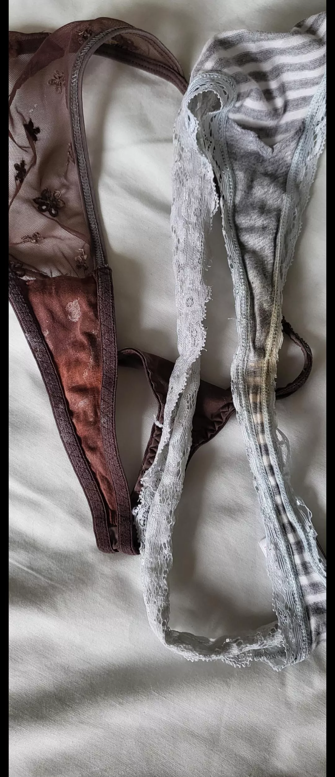 Daughters and wife's stained panties!! 😜