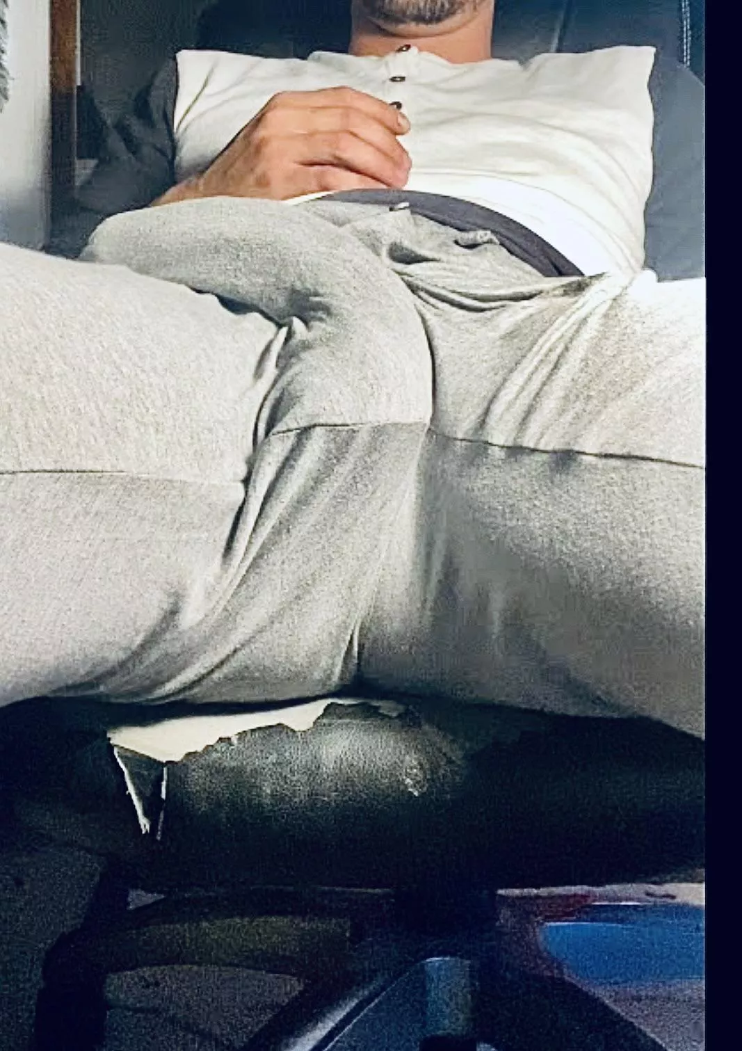 Deadly grey sweatpants