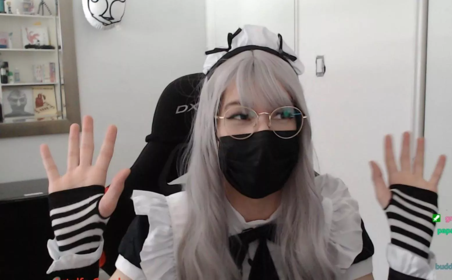 Decided to dress up on stream for the first time! How do I look? ðŸ¥ºðŸ¥º