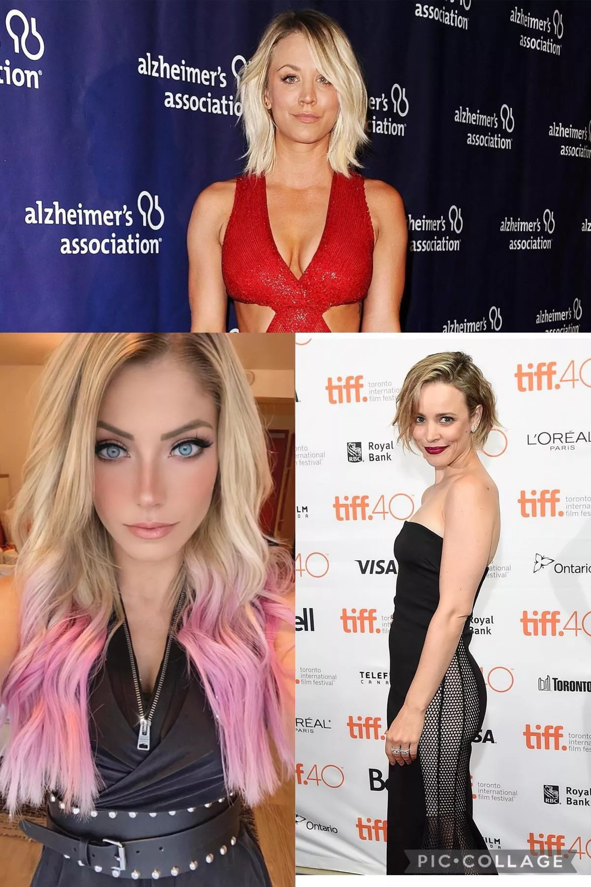 Desperate to be dominated by Kaley Cuoco, Alexa Bliss and Rachel McAdams!